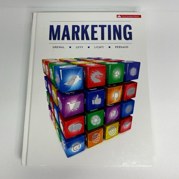 Marketing 3rd Canadian Edition by Dhruv Grewal McGraw Hill Hardcover - Picture 1 of 4